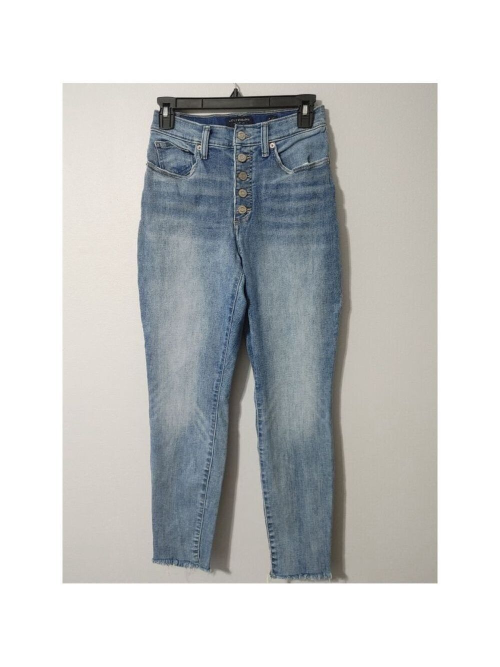 Women's Lucky Brand High Rise Bridgette Skinny Jeans Size 8/29 Light/Med Blue